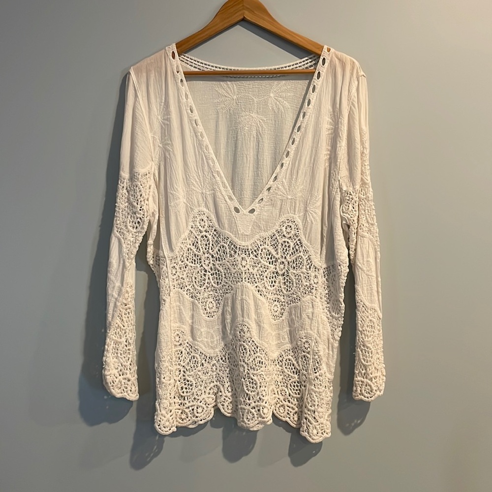 White Swim Cover-Up